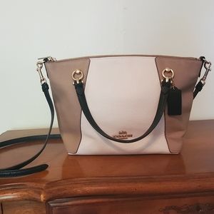 Coach Crossbody Kacey Satchel in Colorblock C6841